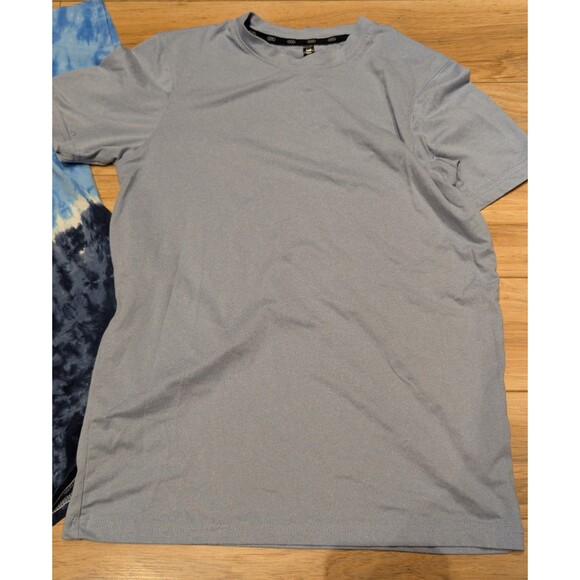 Lot of 2 Boys Youth Large 14-16 Shirts Gildan Shark Tie Dye & LG3ND Performance - Picture 2 of 11